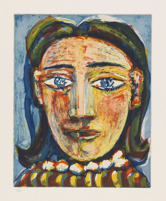 Pablo Picasso - Tête de femme No 1. Portrait de Dora Maar