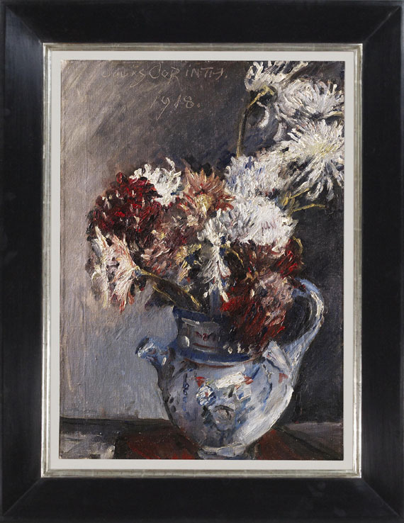 Lovis Corinth - Chrysanthemen im Krug - Frame image
