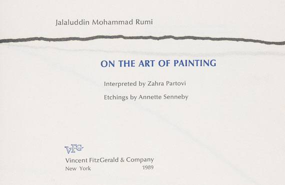 Jalaluddin Mohammad Rumi - On the Art of painting