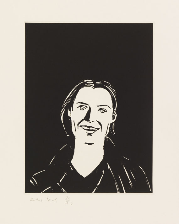 Alex Katz - You Smile and the Angels Sing
