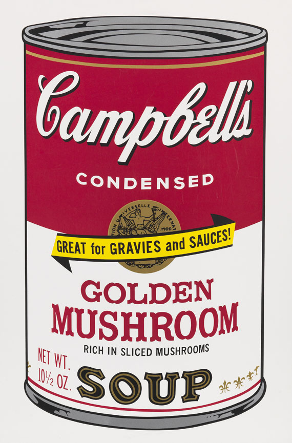 Andy Warhol - Golden Mushroom