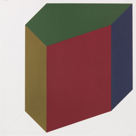 Sol LeWitt - Forms derived from a cube - 