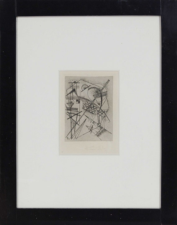 Wassily Kandinsky - Radierung für die "Deutsche Kunstgemeinschaft" - Frame image