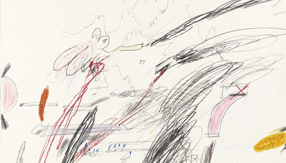 Cy Twombly - Untitled (Notes from a Tower) - 