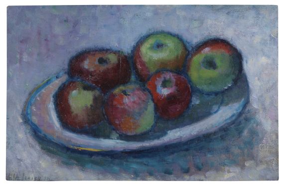 Alexej von Jawlensky - Teller mit Äpfeln (Äpfelstillleben)