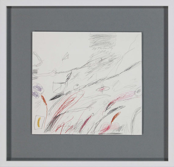 Cy Twombly - Untitled (Notes from a Tower) - Frame image