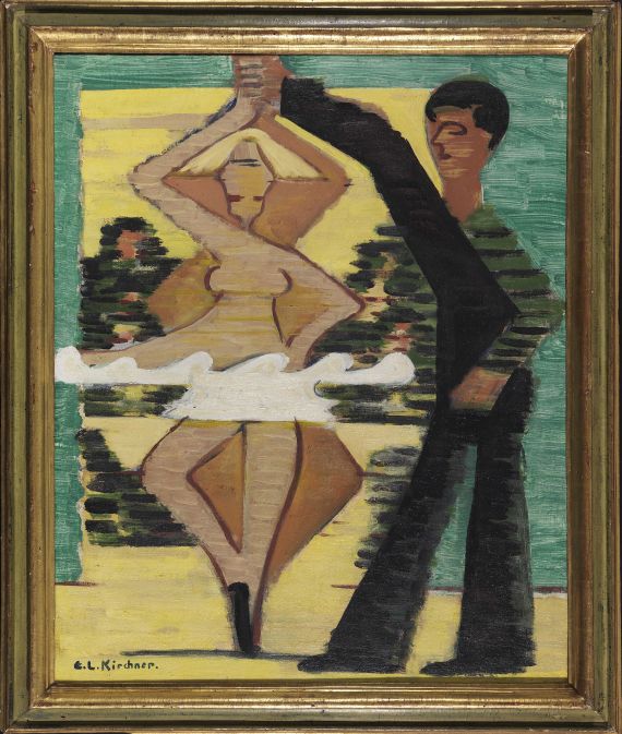 Ernst Ludwig Kirchner - Drehende Tänzerin - Frame image