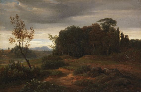 Johann Wilhelm Schirmer - Stürmische Landschaft