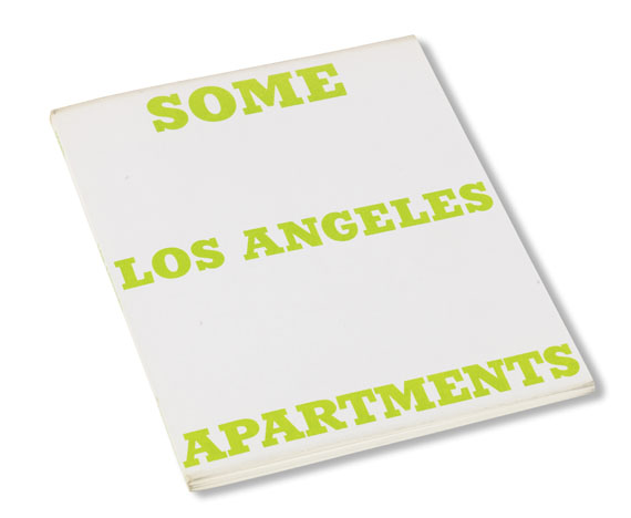 Edward "Ed" Ruscha - Some Los Angeles apartments - 