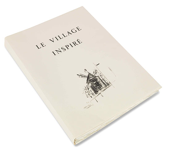 Jean Vertex - Le Village inspiré. Illustriert von Utrillo - 
