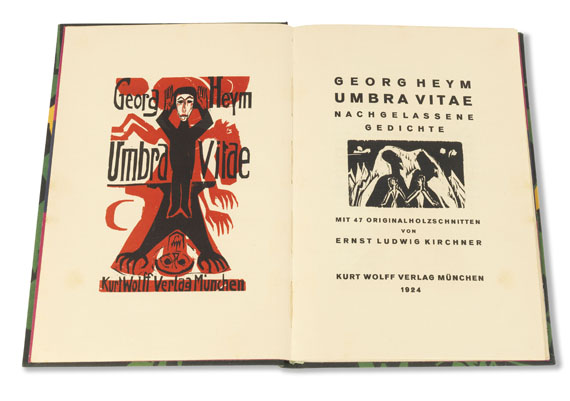 Ernst Ludwig Kirchner - Georg Heym, Umbra vitae