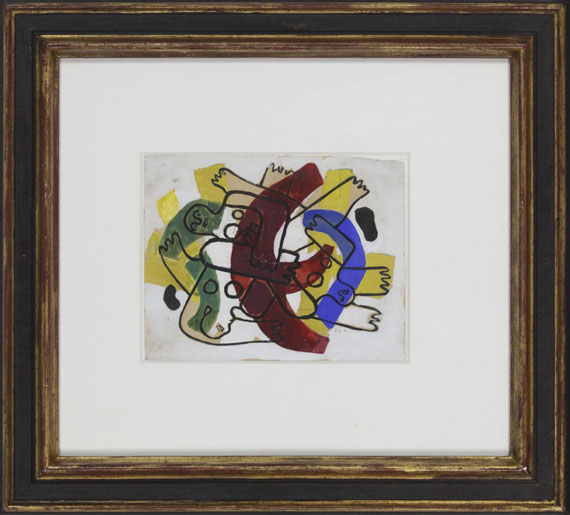 Fernand Léger - Les Plongeurs - Frame image