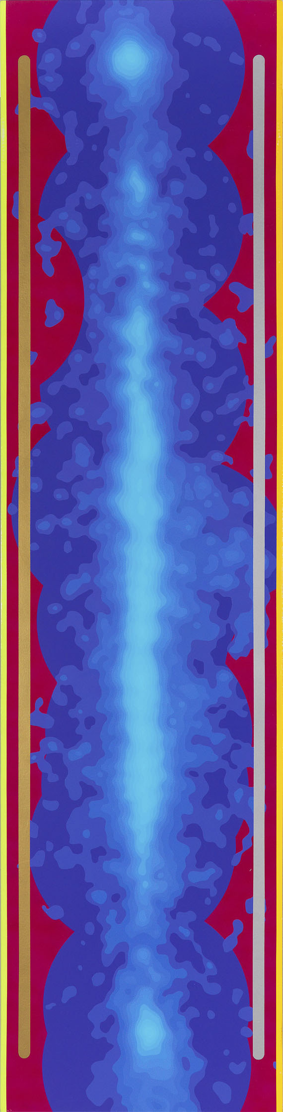 Jack Goldstein - Untitled (tall blue red)