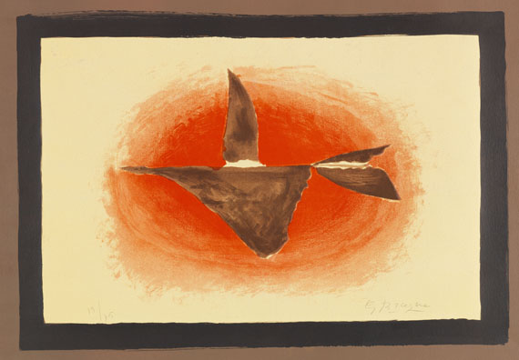 Georges Braque - Au Couchant (Oiseau XVI)