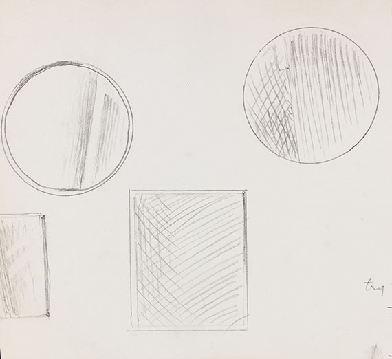 Roy Lichtenstein - Sketches for Mirror Paintings