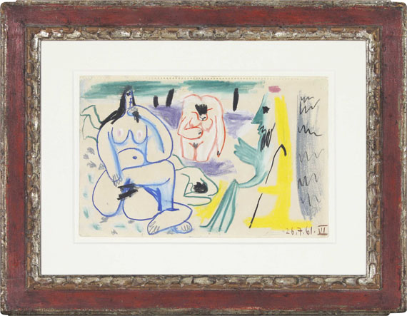 Pablo Picasso - Les Déjeuners - Frame image