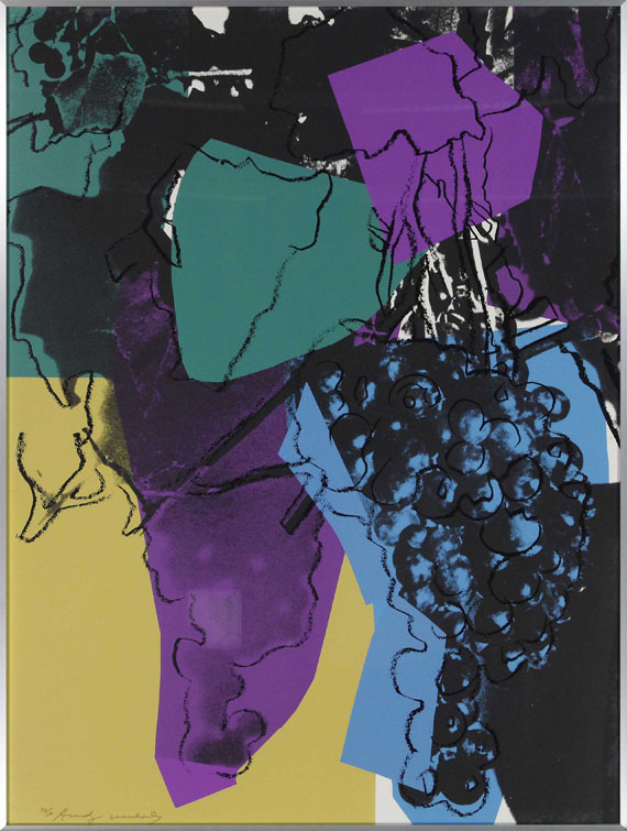 Andy Warhol - Aus: Grapes - Frame image