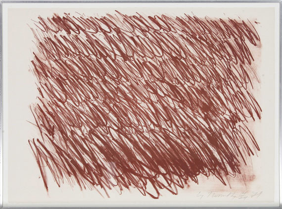 Cy Twombly - Untitled (6 Blätter) - Frame image