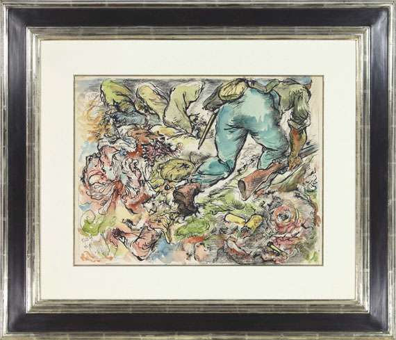 George Grosz - Cain and Abel - Frame image