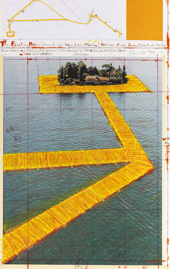  Christo - Floating Piers - Frame image