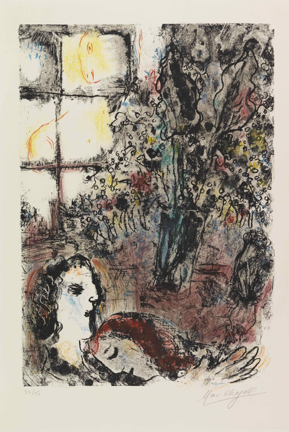 Marc Chagall - Le soir d´été (Sommerabend)