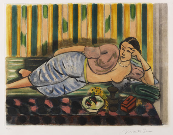 Henri Matisse - Odalisque au coffret rouge