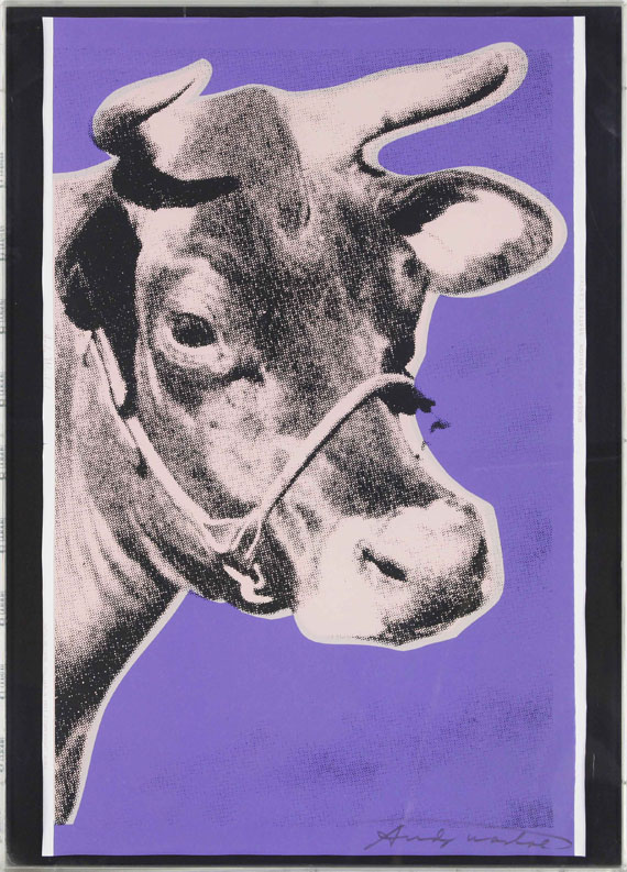 Andy Warhol - Cow - Frame image