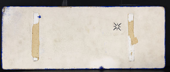 Yves Klein - Monochrome bleu sans titre - Back side