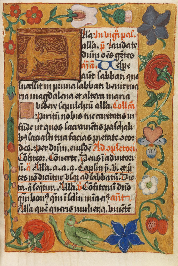 Manuskripte - Breviarium. Ende 15. Jahrhundert