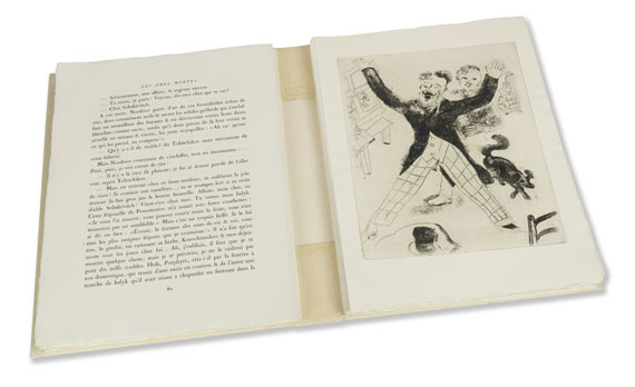 Marc Chagall - Gogol, Nicolas, Les ames mortes, 2 Bände - 