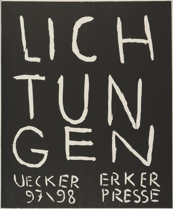 Günther Uecker - Lichtungen