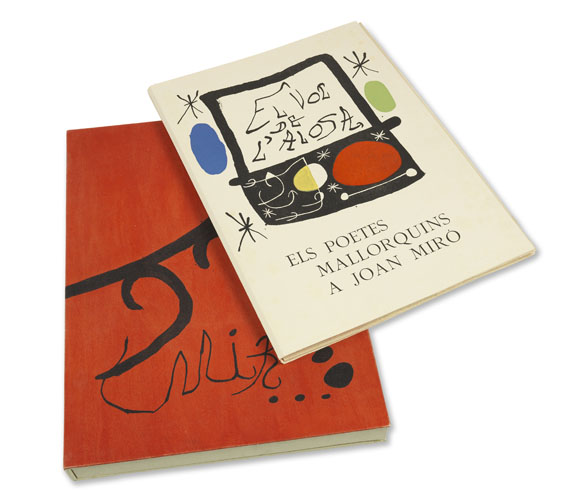 Joan Miró - El vol de l'Alosa + gerahmte Graphik - 