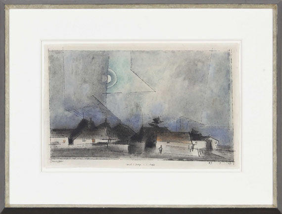 Lyonel Feininger - West Deep an der Rega - Frame image
