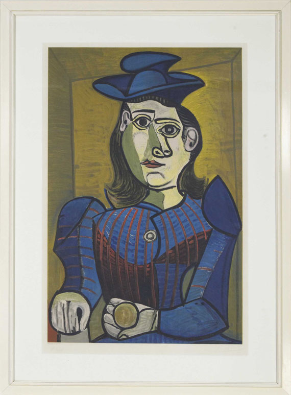 Pablo Picasso - Femme assise (Dora Maar) - Frame image