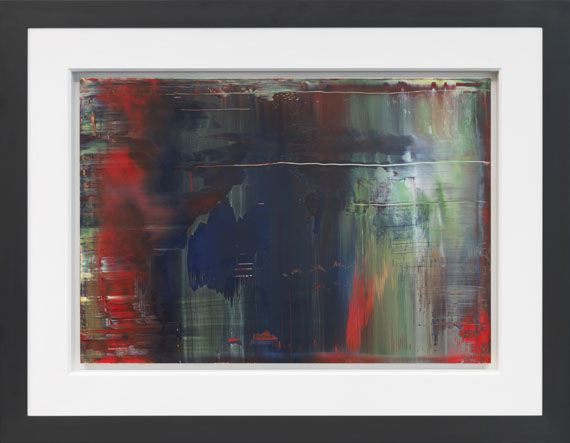 Gerhard Richter - Abstraktes Bild - Frame image