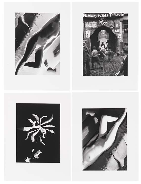László Moholy-Nagy - 15 Fotografien und 1 Radierung