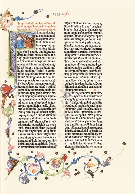 Gutenberg Bibel - Gutenberg Bibel, 2 Bände und Kommentar