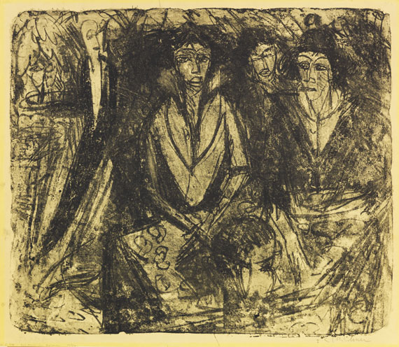 Drei Frauen im..., 1914