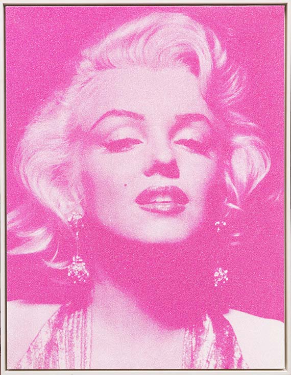 Russell Young - Marilyn - Portrait (reach out and touch faith) - Frame image