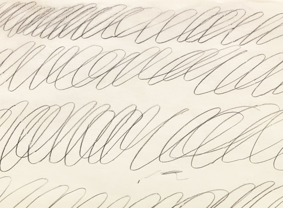 Cy Twombly - Untitled (Drawing for Manifesto of Plinio) - 