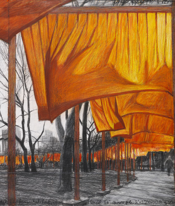  Christo - The Gates, Project for Central Park, NY (2-teilig) - 