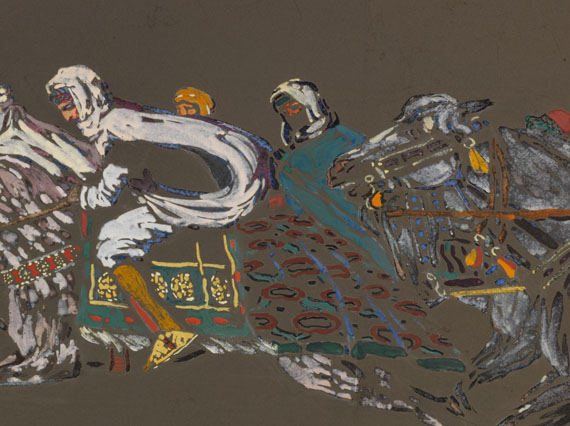 Wassily Kandinsky - Reiter (Arabische Reiter) - 