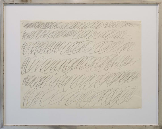 Cy Twombly - Untitled (Drawing for Manifesto of Plinio) - Frame image