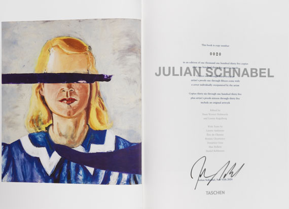 Julian Schnabel - Art Edition 1 - 35: Overpainted Cover - 