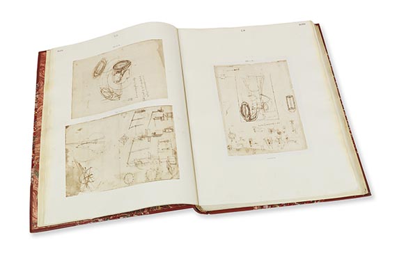  Leonardo da Vinci - Il Codice Atlantico. 8 Bände - 