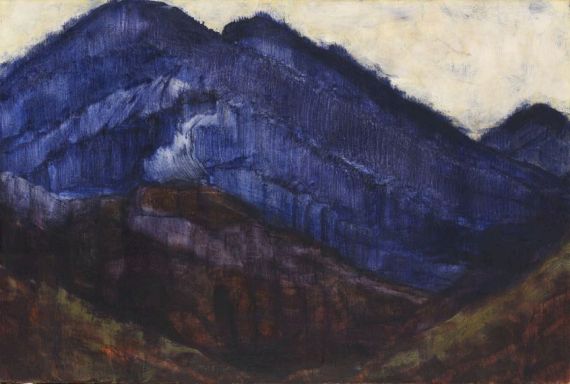 Christian Rohlfs - Die blauen Berge