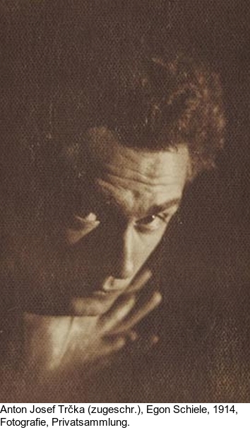 Egon Schiele - Selbstporträt - 