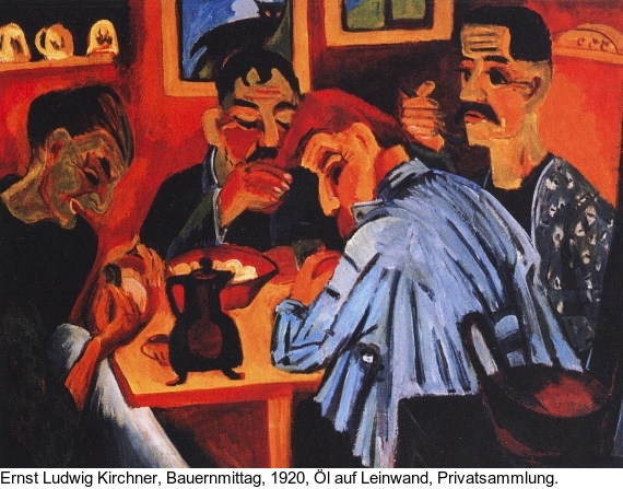 Ernst Ludwig Kirchner - Bauerntanz - 