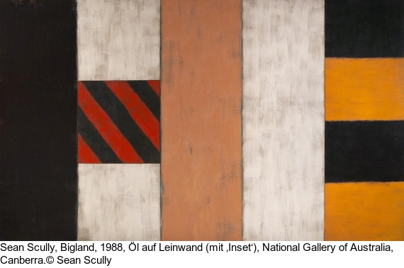Sean Scully - Line Deep Red - 