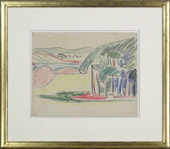 Ernst Ludwig Kirchner - Moritzburger Teiche - Frame image